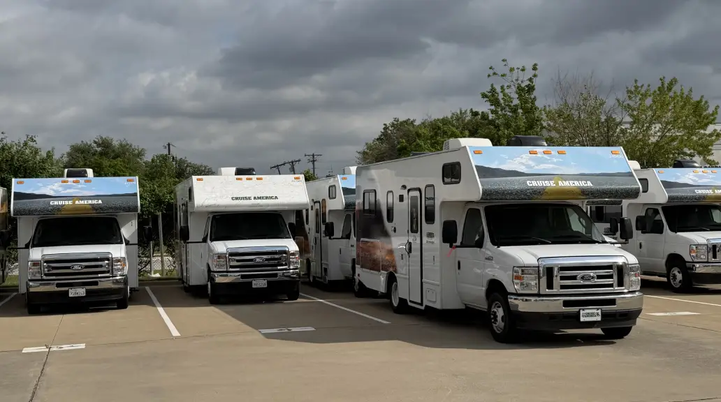 Class B and Class C motorhomes ready for trip planning